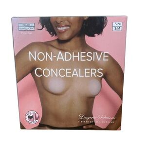 Lingerie Solutions Reusable Non-Adhesive Concealers Nude Nipple Covers.